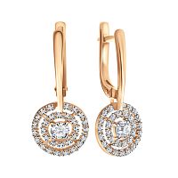 Золотые серьги