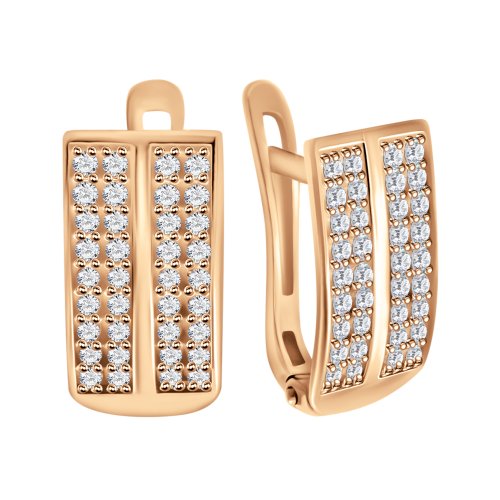 Золотые серьги