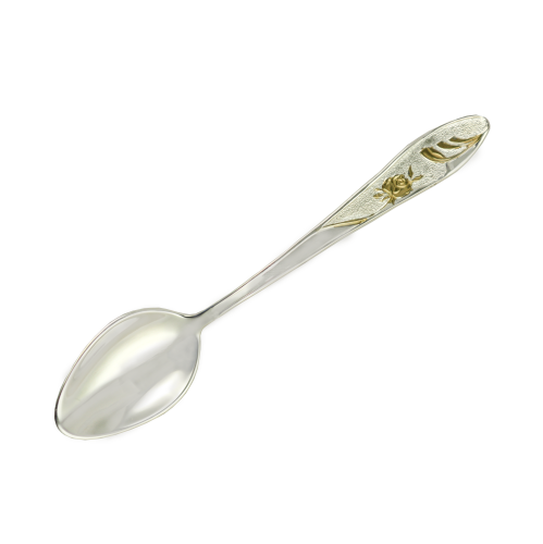Серебряная ложка Роза