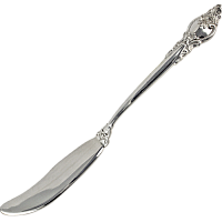Нож серебряный для масла