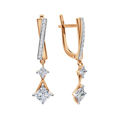 Серьги золотые