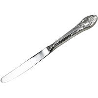 Нож серебряный столовый