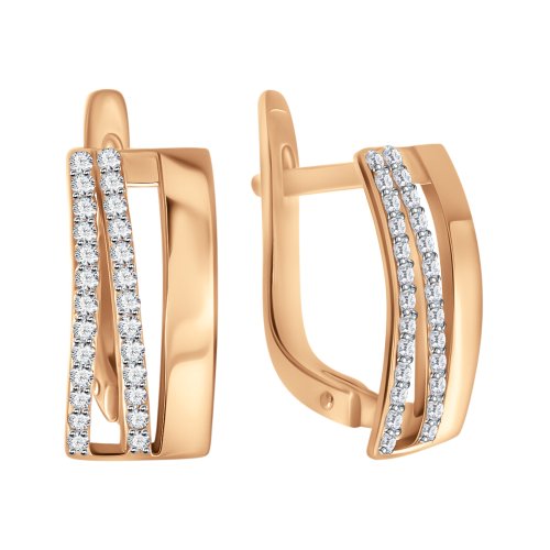 Золотые серьги