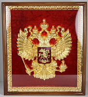 Герб России в рамке