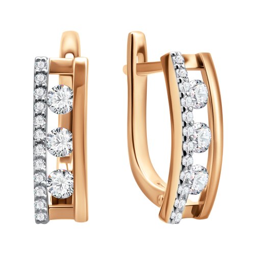 Серьги золотые